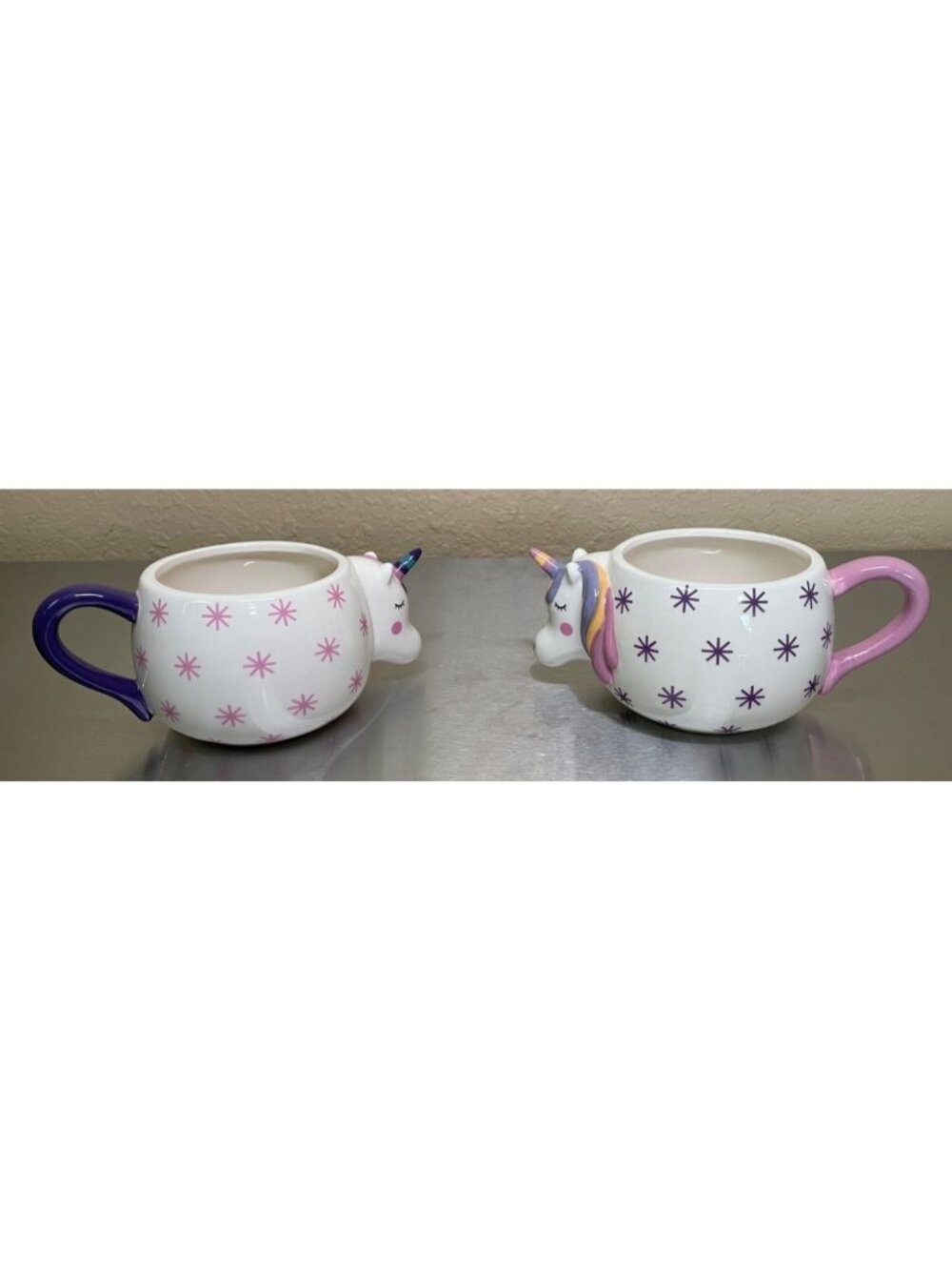 Unicorn Ceramic 3D Mug Coffee Tea Cocoa Chocolate Whimsical Planter 18 oz Mug - Picture 15 of 16
